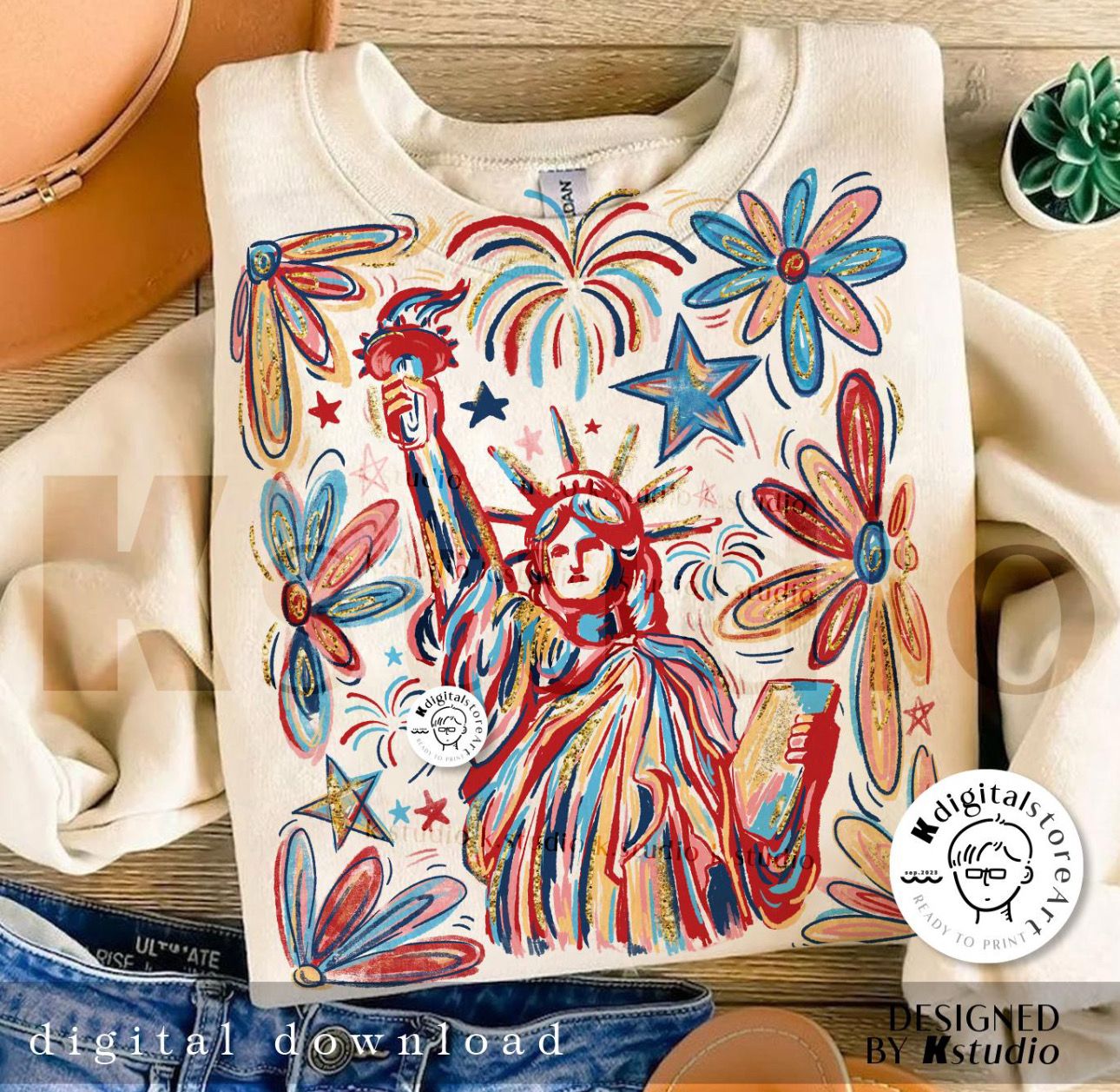 Lady of Liberty Shirt