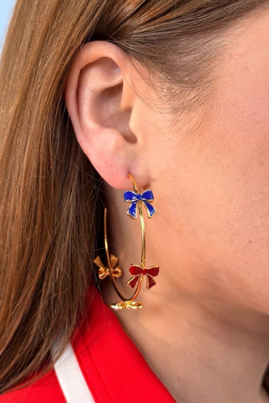 Miss Americana Hoop Earring