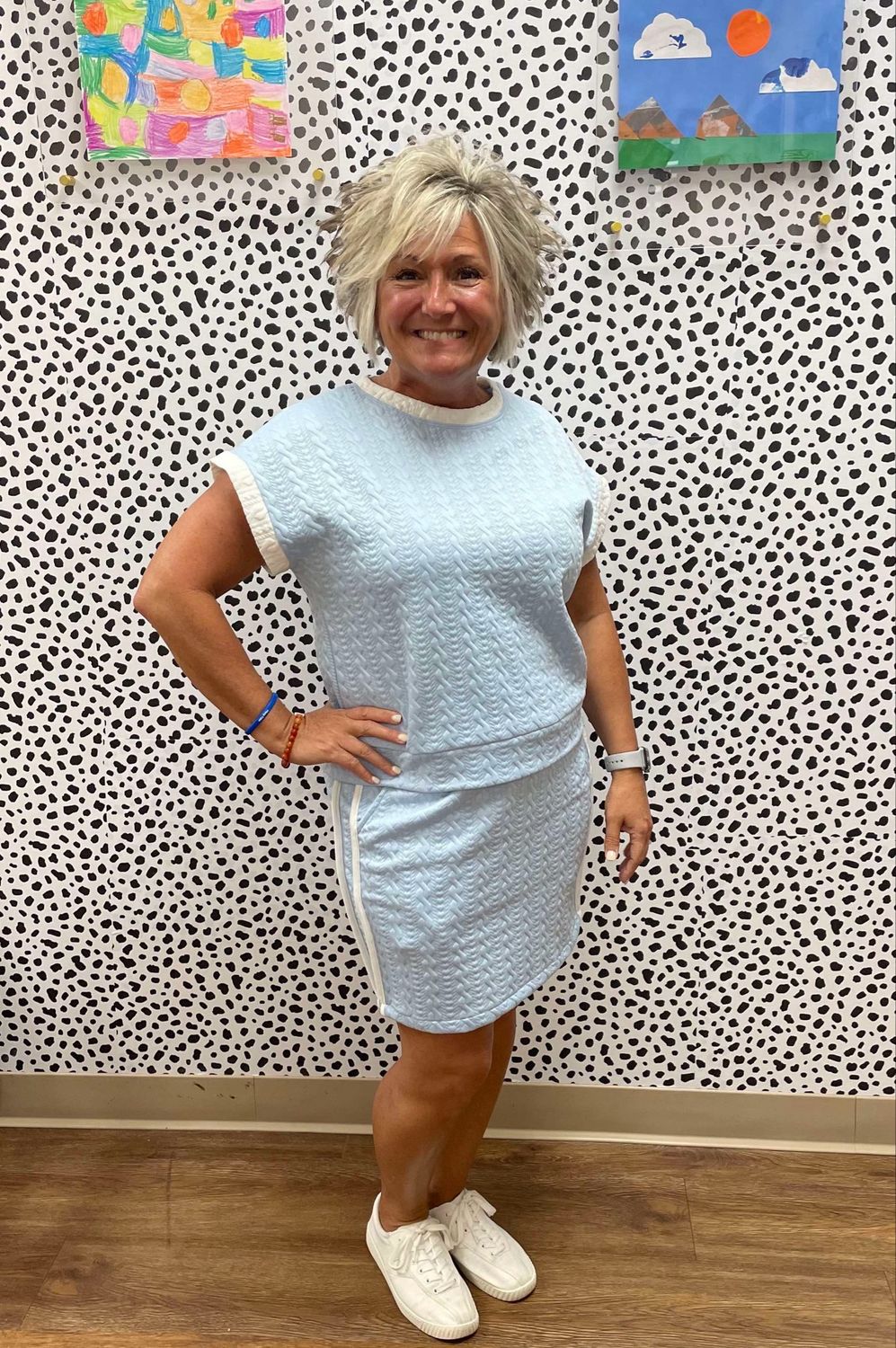 Summertime Pocketed Skirt Set
