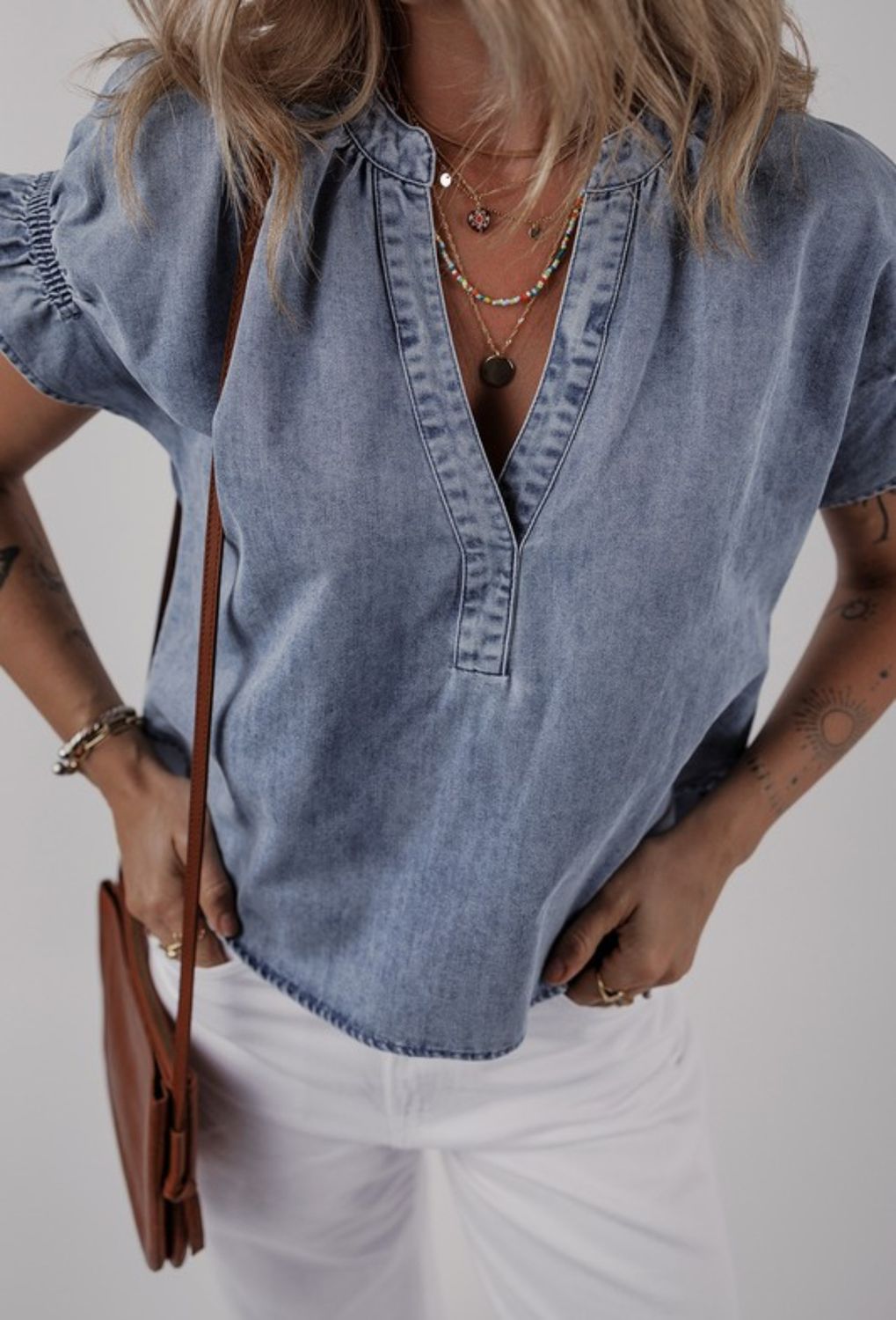 Ladies Day Denim Top