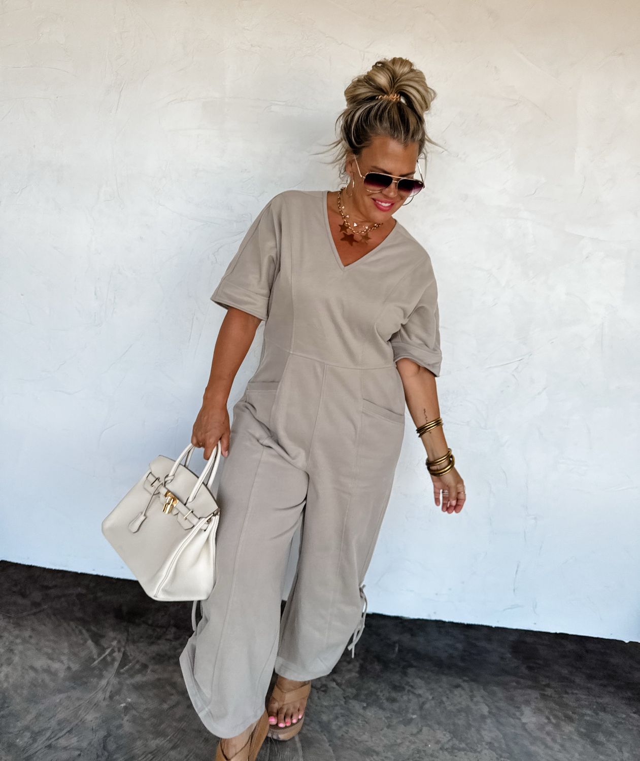 Cam Lux Lounge Jumpsuit