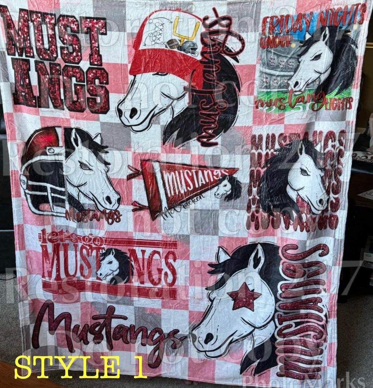 Mustang Spirit Blankets