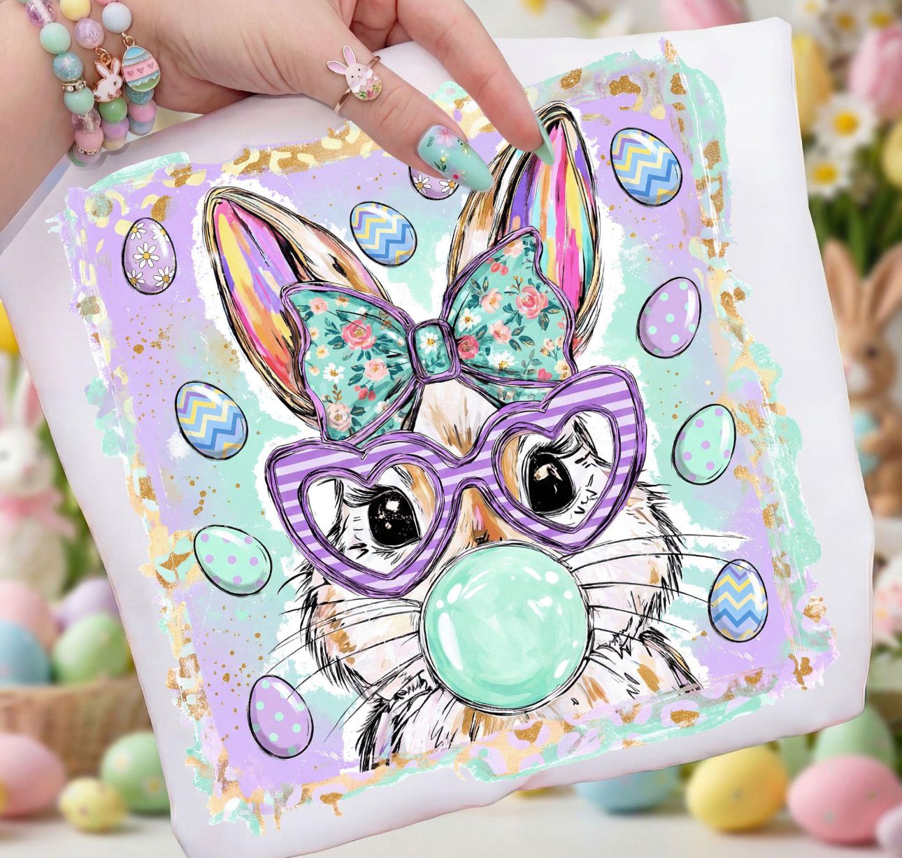 Bubblegum Belle Bunny Shirt