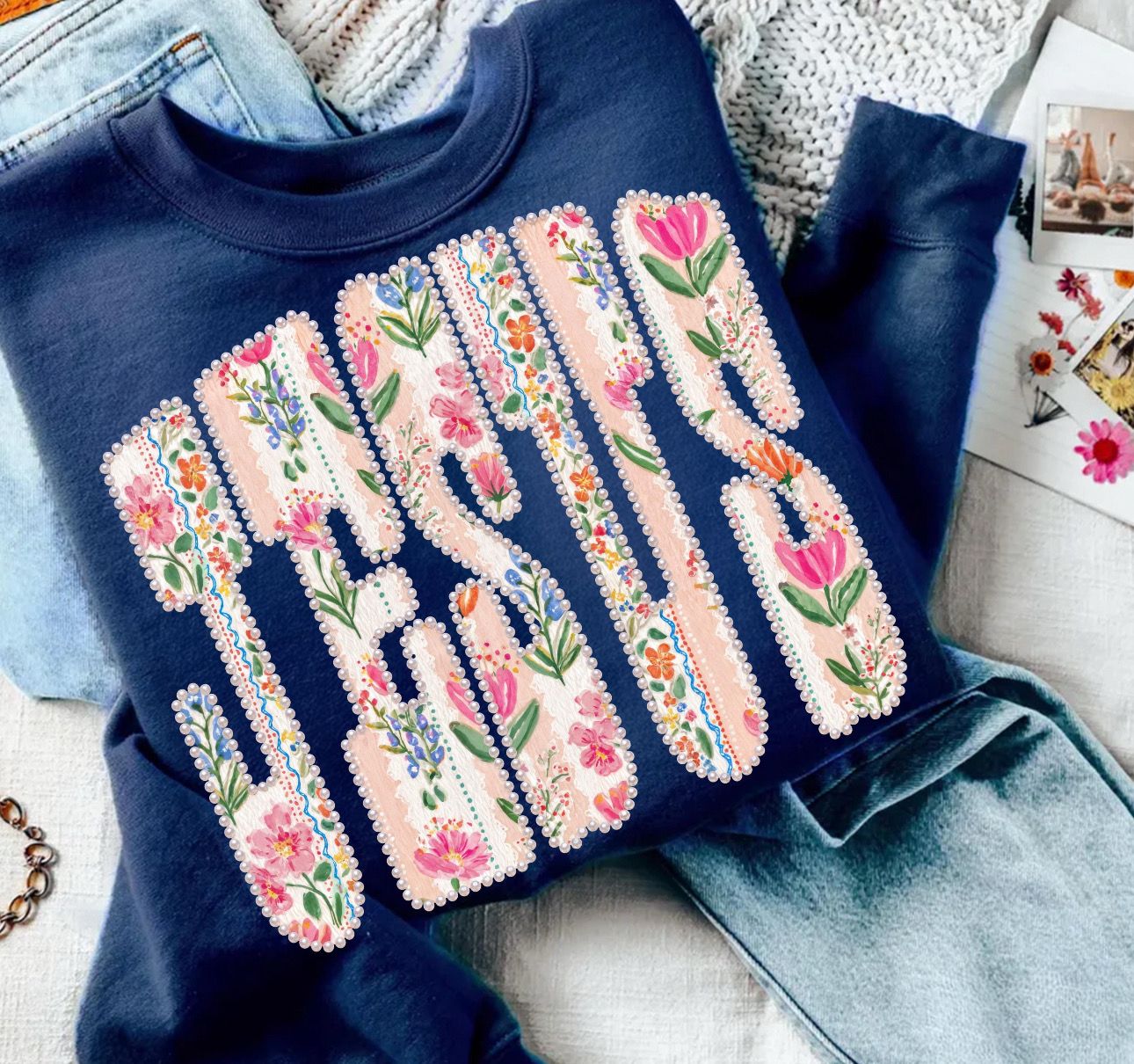 Blooming Through Jesus Shirt