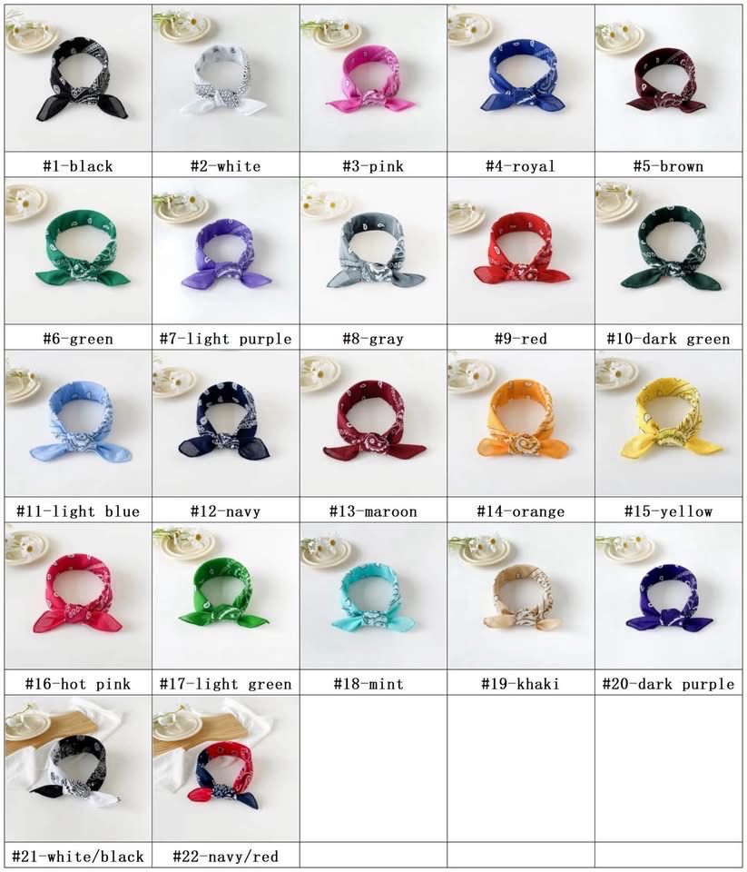 Custom Bandana Bracelets *PREORDER*
