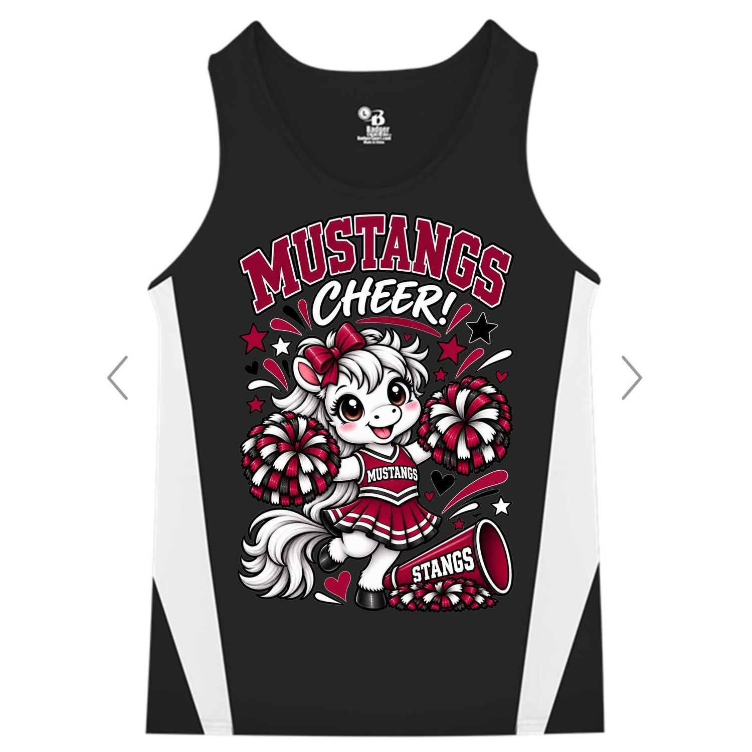 McCracken Youth Cheer Tops