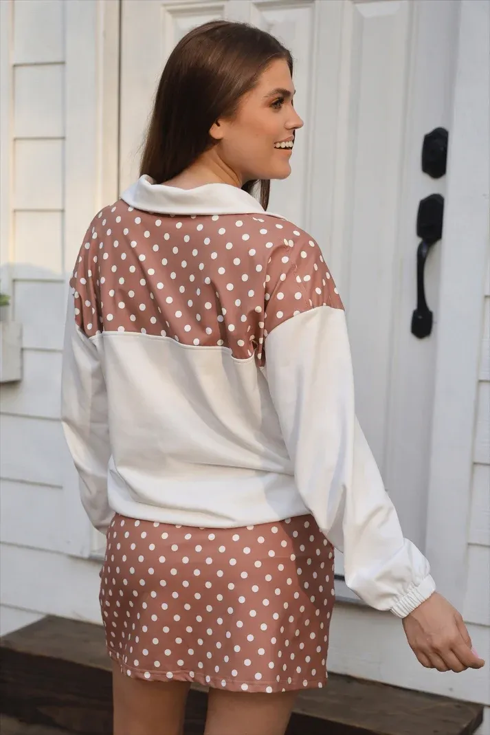Mia Printed Pullover