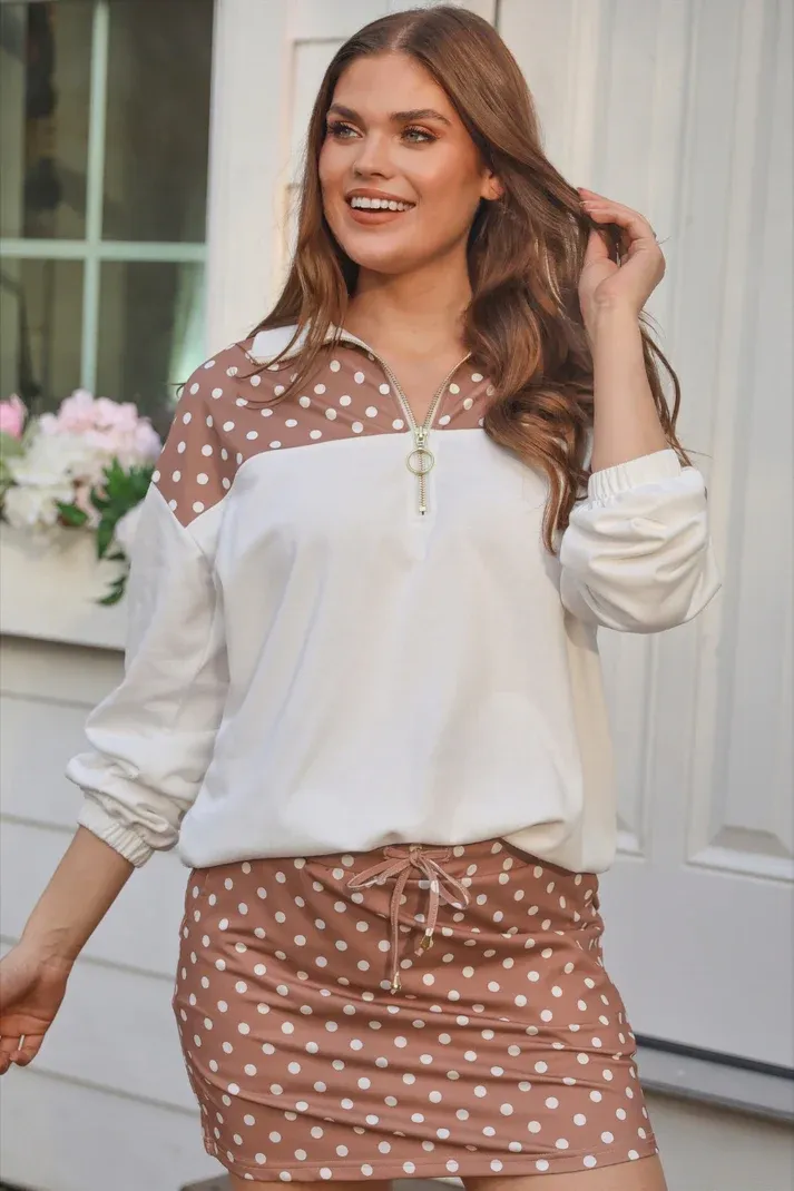Mia Printed Pullover