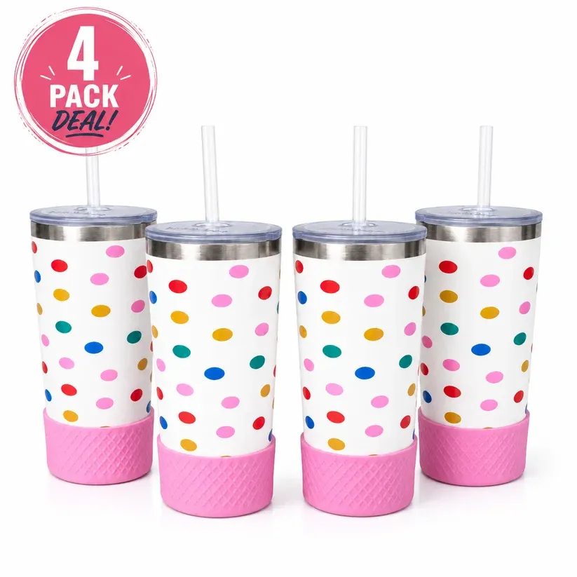 Happy Dots 20oz Tumbler