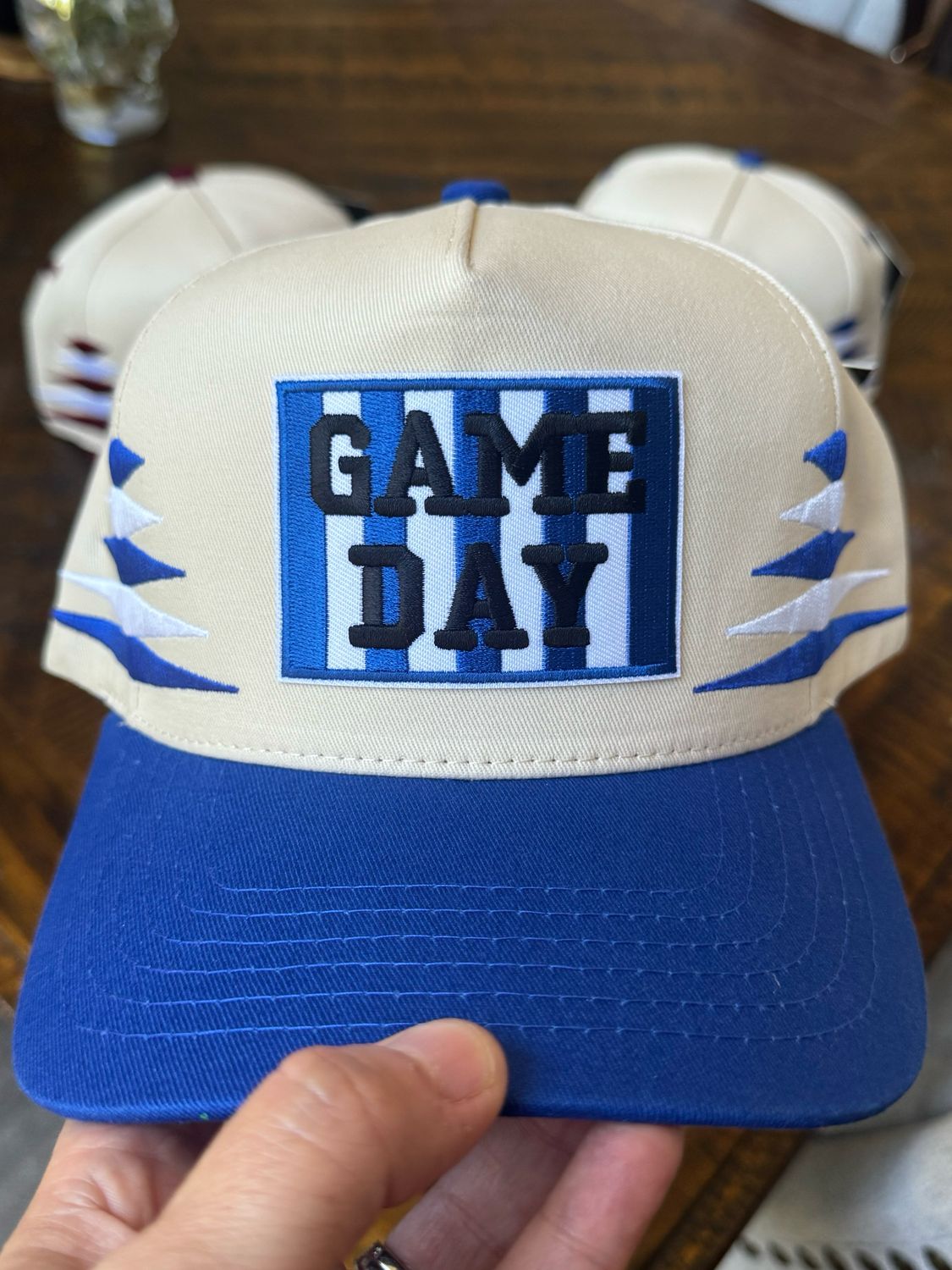 GAME DAY Royal Patch Hat