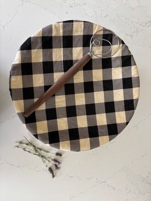 XXL Waterproof Reusable Bowl Cover-Cotton/PUL- fits 10-16&quot; bowl.