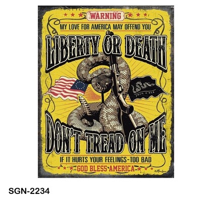 LICENSED TIN  SIGNS
