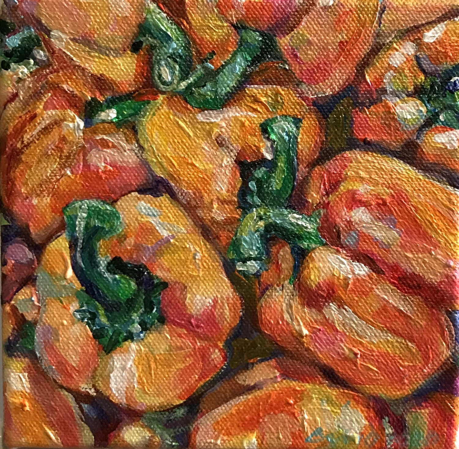Orange Peppers