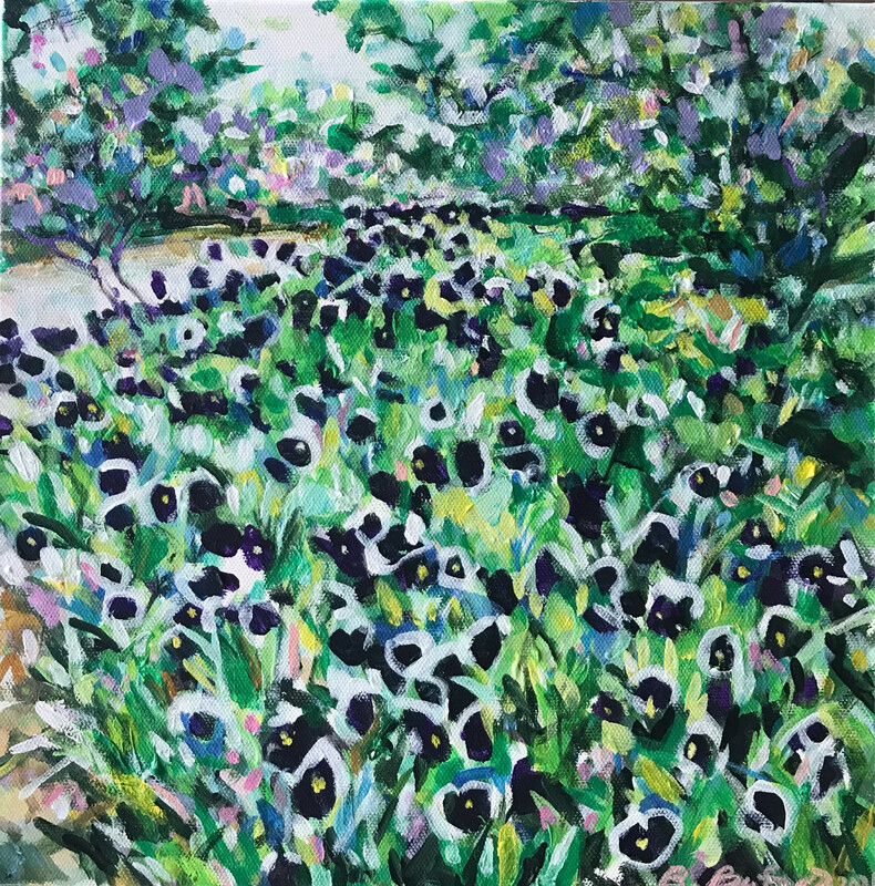 Marching Black Tulips