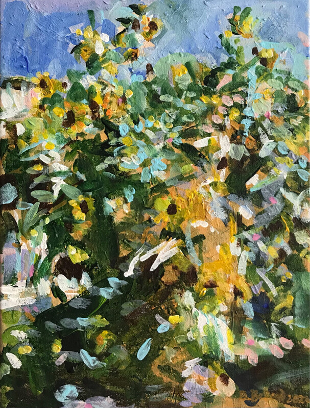 Sunflower Morning
