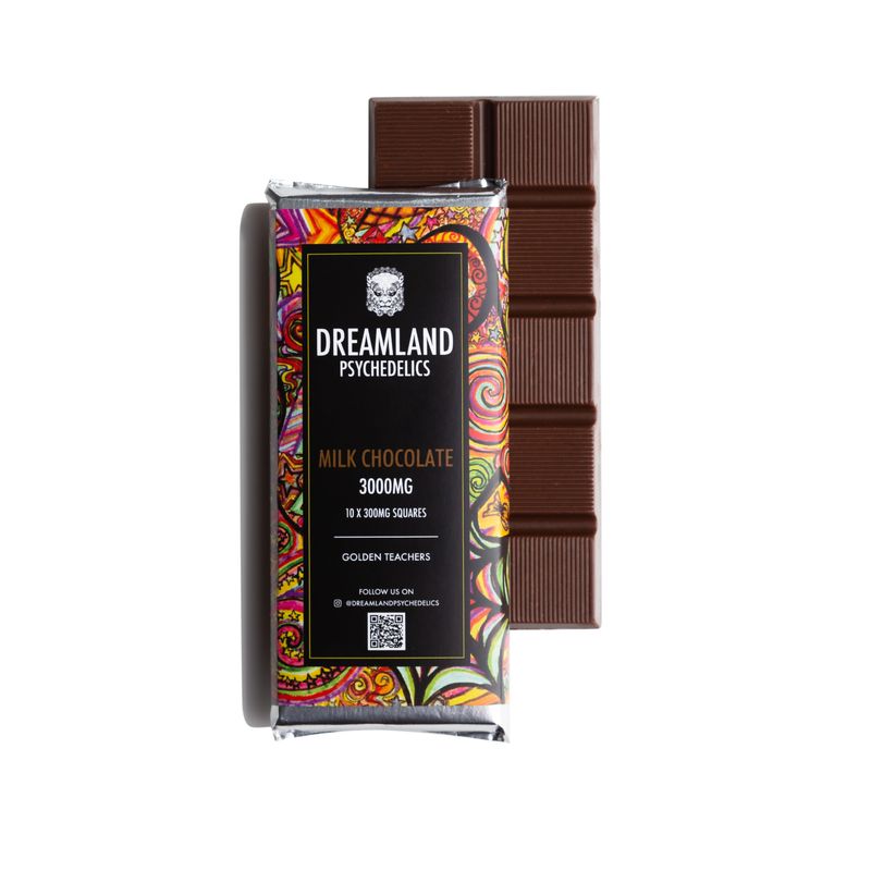Milk Psilocybin Chocolate Bar - 3000MG