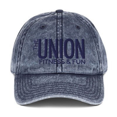 The Union Vintage Dad Hat | Navy Logo