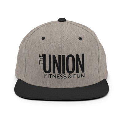 The Union Snapback Hat | Black Logo