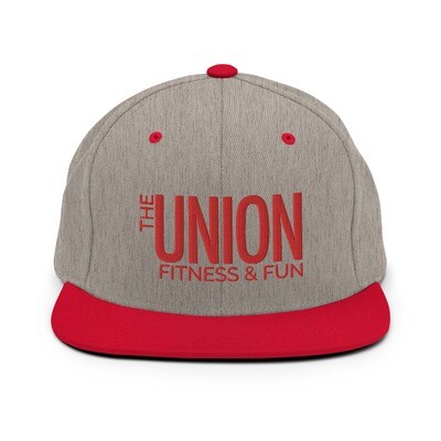 The Union Snapback Hat | Red Logo
