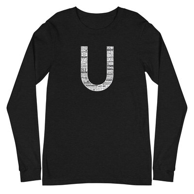 Unisex Long Sleeve Tee | The U Logo