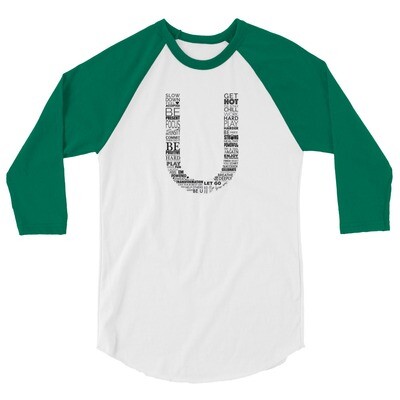 Unisex 3/4 Sleeve T-Shirt | The U Logo