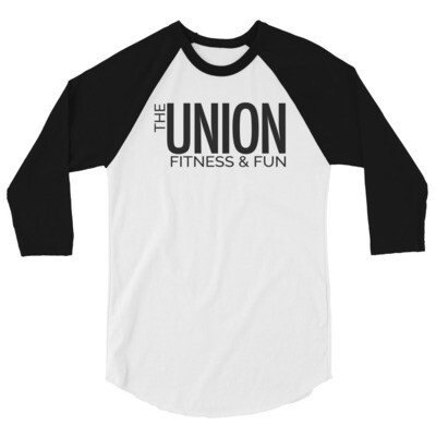 Unisex 3/4 Sleeve T-Shirt | Black Logo