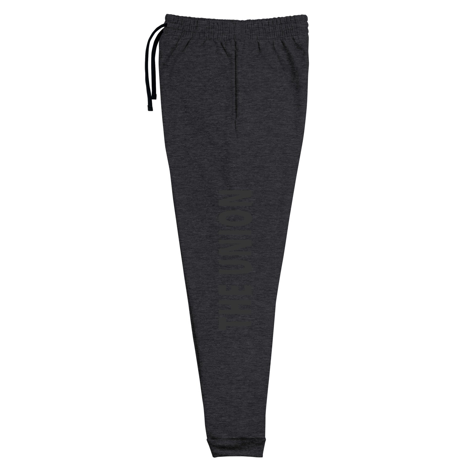 Unisex Joggers | Black Logo, Color: Black Heather, Size: S