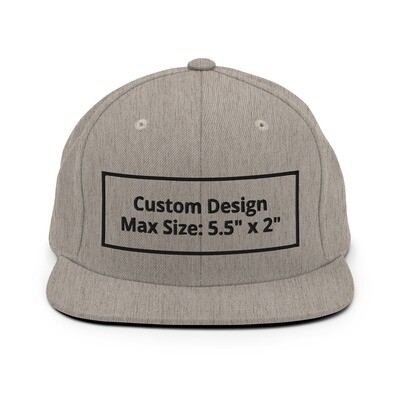Custom Design | Snapback Hat
