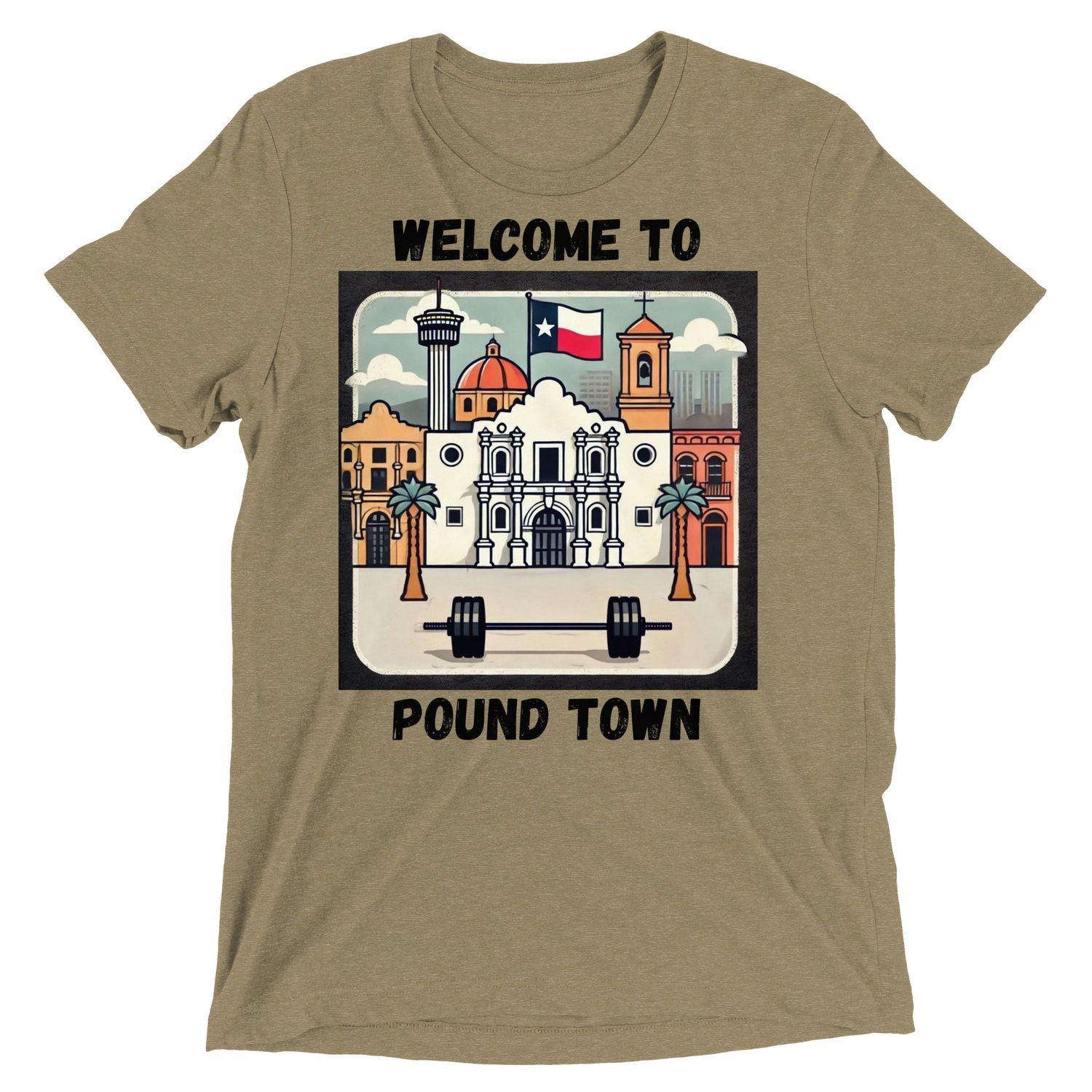 Unisex Tri-Blend T-Shirt | Welcome to Pound Town