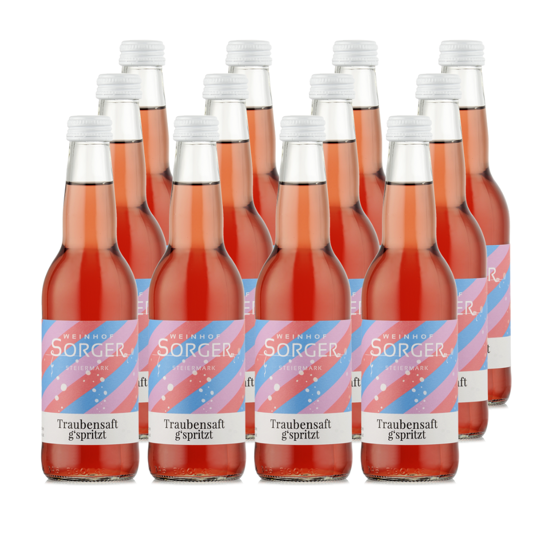 Traubensaft g´spritzt 12er Pack
