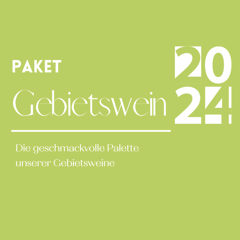 Paket Jahrgang 2024 Gebietswein