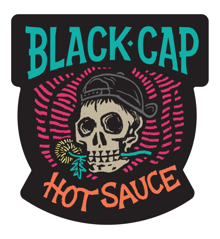 Black Cap Sticker
