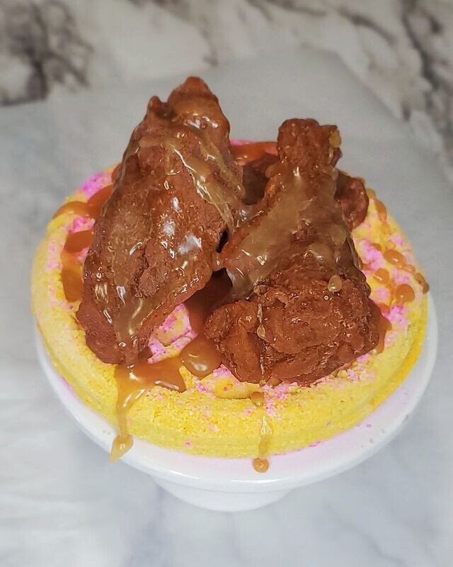Chicken and Waffles Bath Bomb Set