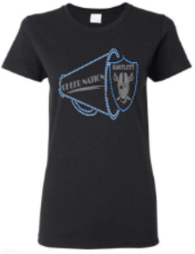 Cheer Tee Rhinestone Design