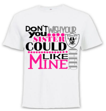 Youth Cheer Sibling T