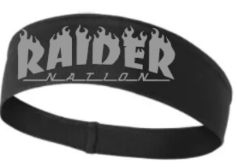 Raiders Headband Football Or Cheer