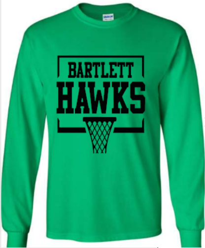 Long Sleeve Shirt Bartlett Hawks