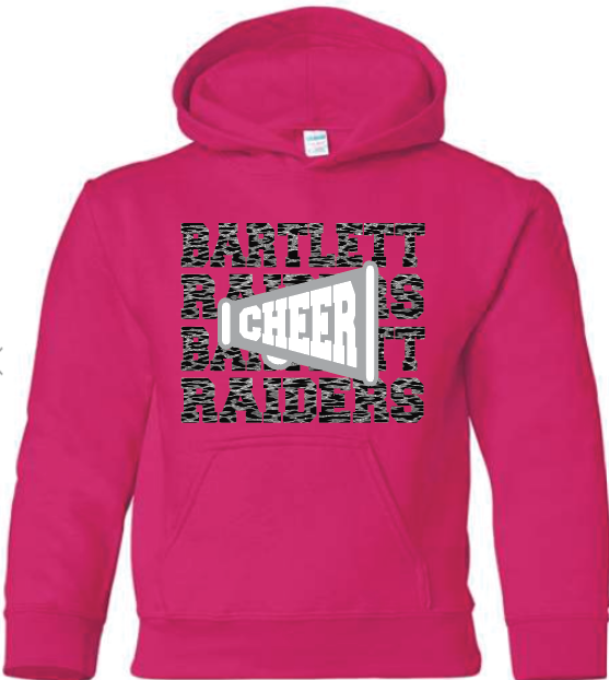 Cheer Leopard Print Hoodie