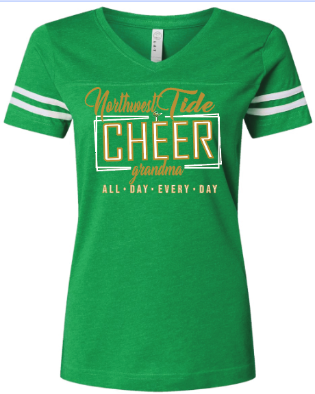 Tide Lady Jersey Tee Cheer, Customize Mom, Grandma, Aunt, Sister