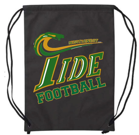 Tide Drawstring Sports Sac, Football
