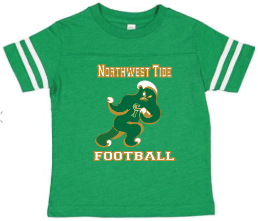 Northwest Tide Toddler Football Mascot Tee