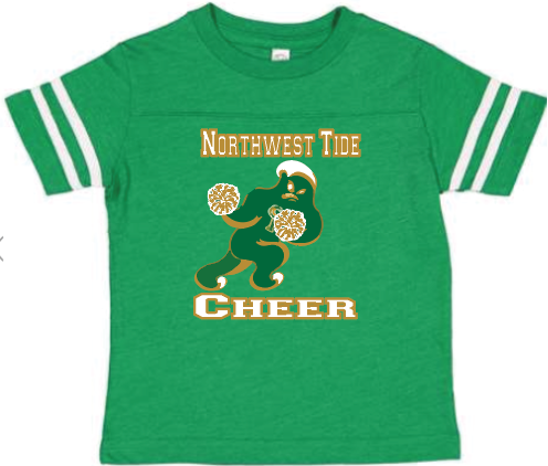 Northwest Tide Toddler Cheer Mascot Tee