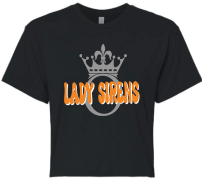 Lady Sirens If You Cant Take The Heat Crop Top (Adult Only) Reg Tee Youth Sizes