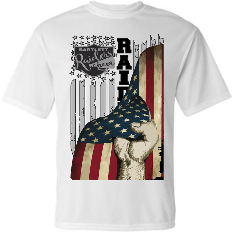 The Official 2024 Bartlett Raiders Cheer 4th Of July Parade Tank and Or Tee