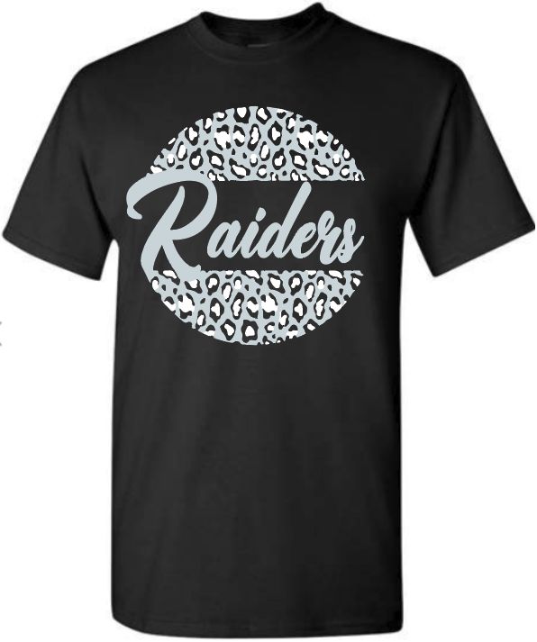Raiders Leopard Print- Black Only
