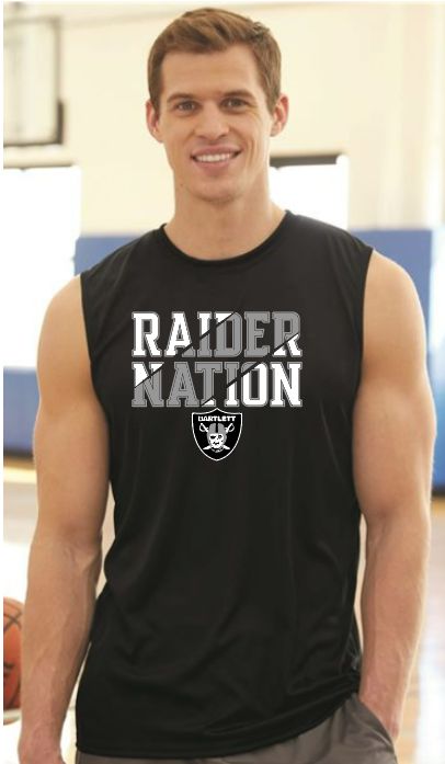 Raider Nation Moisture Wicking Sleeveless Tee