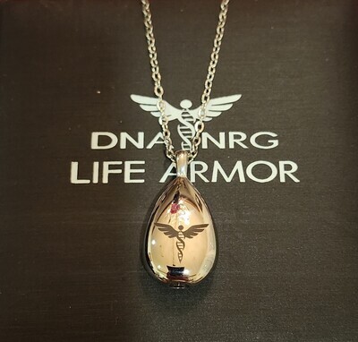 Stainless Life Armor Teardrop Power Pendant
