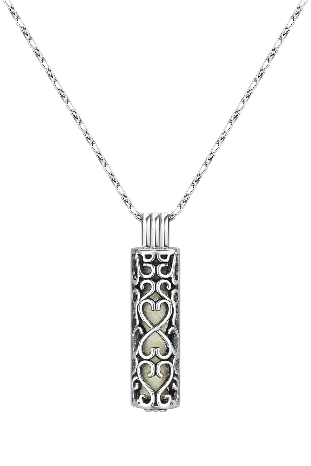 Silver Glow Power Pendant