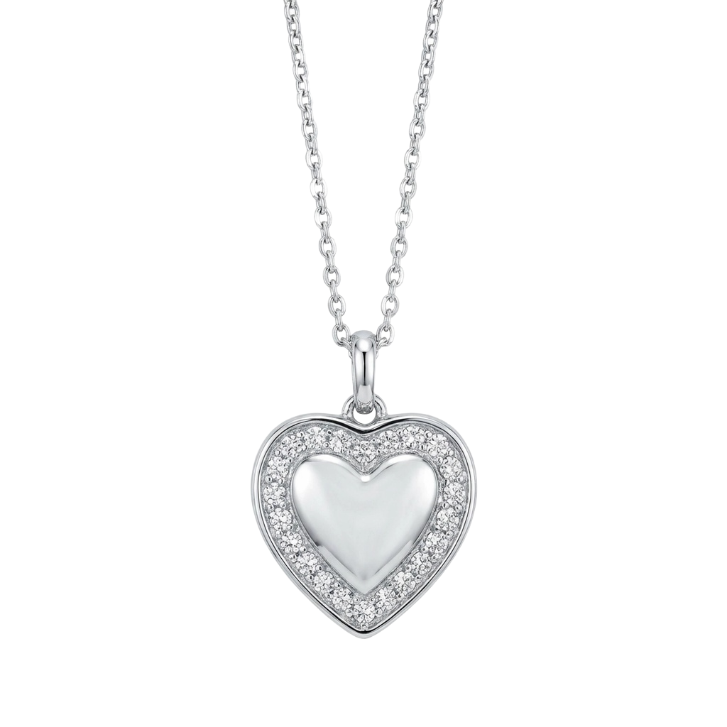 Decorative Heart Power Pendant
