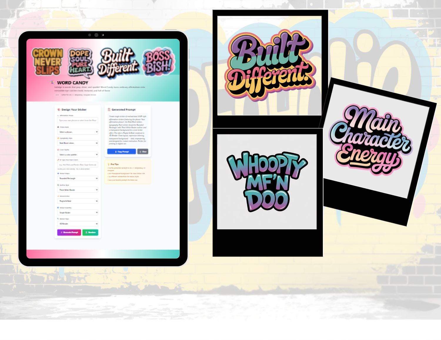 Word Candy Generator